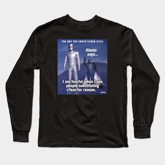 The Day The Earth Stood Still 1 Long Sleeve T-Shirt by BonzoTee